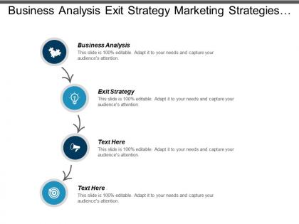 Business analysis exit strategy marketing strategies strategy development cpb