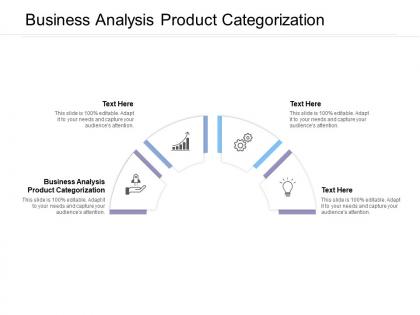 Business analysis product categorization ppt powerpoint presentation summary graphics cpb