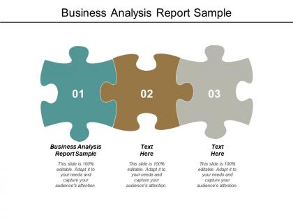 Business analysis report sample ppt powerpoint presentation styles cpb