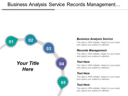 Business analysis service records management automatically deploy software