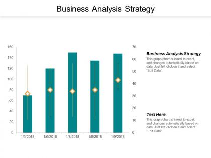 Business analysis strategy ppt powerpoint presentation file icon cpb
