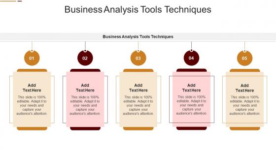 Business Analysis Tools Techniques In Powerpoint And Google Slides Cpb
