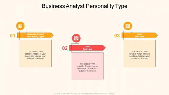 Business Analyst Personality Type In Powerpoint And Google Slides Cpb