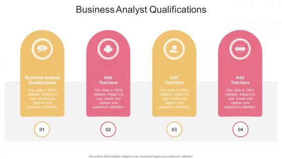 Business Analyst Qualifications In Powerpoint And Google Slides Cpb
