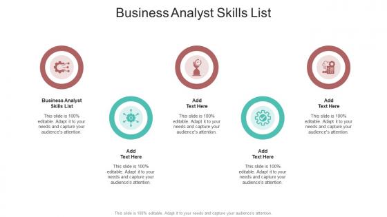Business Analyst Skills List In Powerpoint And Google Slides Cpb
