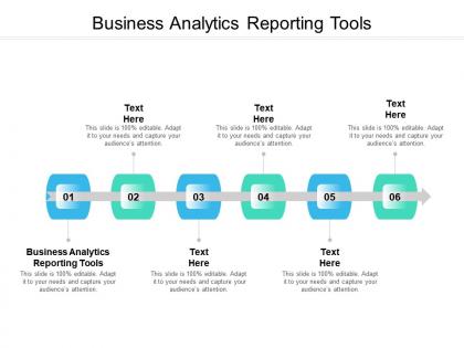 Business analytics reporting tools ppt powerpoint presentation file inspiration cpb