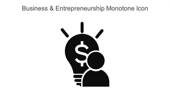 Business And Entrepreneurship Monotone Icon In Powerpoint Pptx Png And Editable Eps Format
