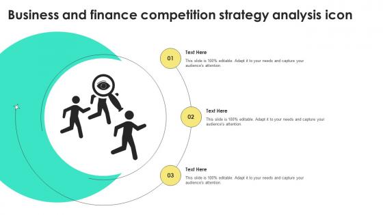 Business And Finance Competition Strategy Analysis Icon