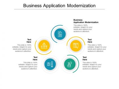 Business application modernization ppt powerpoint presentation gallery visuals cpb