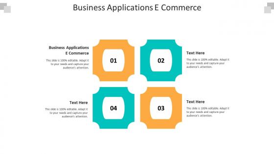 Business applications e commerce ppt powerpoint presentation file outline cpb