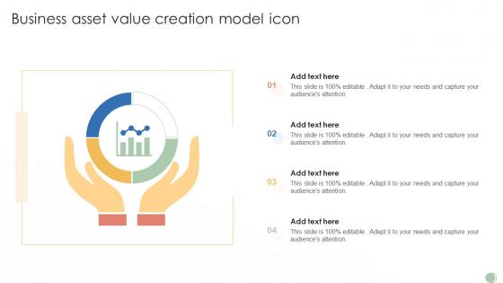 Business Asset Value Creation Model Icon