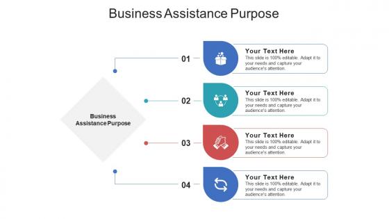Business assistance purpose ppt powerpoint presentation styles microsoft cpb