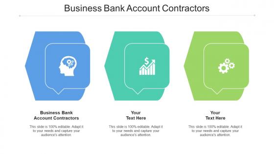 Business Bank Account Contractors Ppt Powerpoint Presentation File Gridlines Cpb