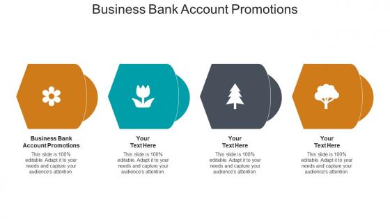 Business bank account promotions ppt powerpoint presentation infographics example topics cpb