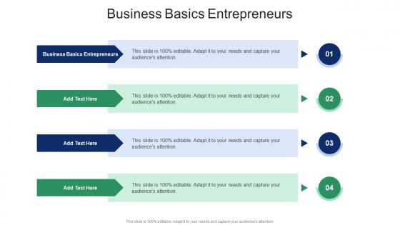 Business Basics Entrepreneurs In Powerpoint And Google Slides Cpb
