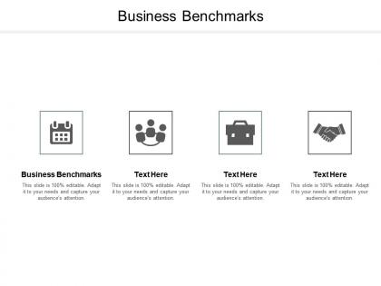 Business benchmarks ppt powerpoint presentation show topics cpb