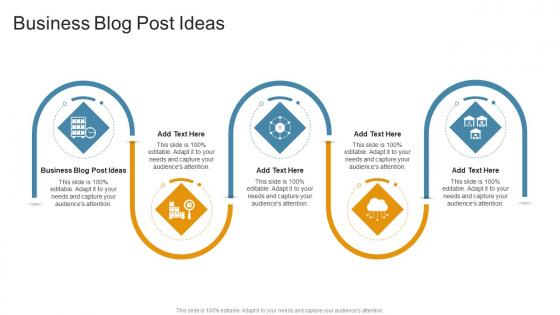 Business Blog Post Ideas Advice Writers Job In Powerpoint And Google Slides Cpb