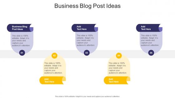 Business Blog Post Ideas In Powerpoint And Google Slides Cpb