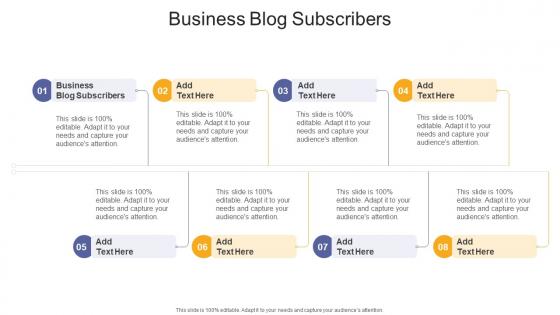 Business Blog Subscribers In Powerpoint And Google Slides Cpb