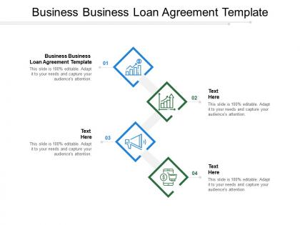 Business business loan agreement template ppt powerpoint presentation gallery example topics cpb