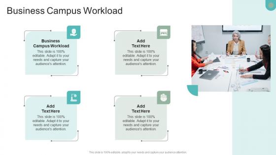 Business Campus Workload In Powerpoint And Google Slides Cpb