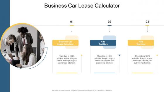 Business Car Lease Calculator In Powerpoint And Google Slides Cpb