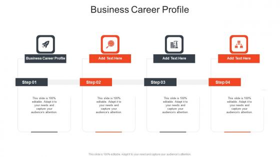 Business Career Profile In Powerpoint And Google Slides Cpb