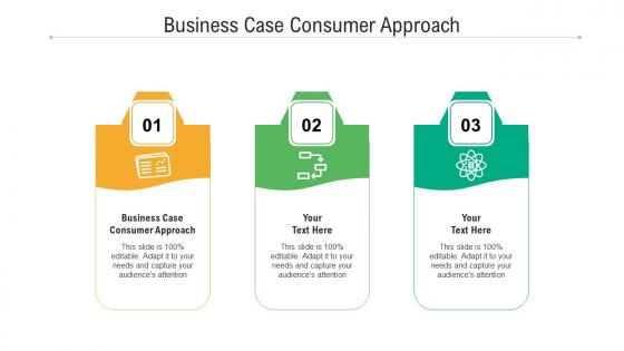 Business case consumer approach ppt powerpoint presentation outline example cpb