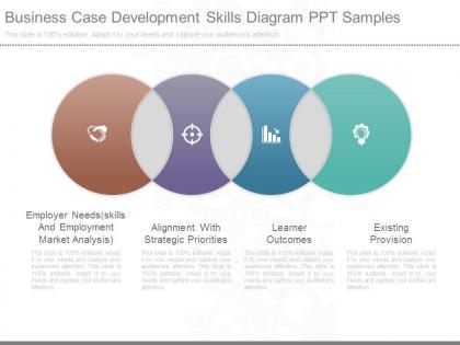 Business case development skills diagram ppt samples