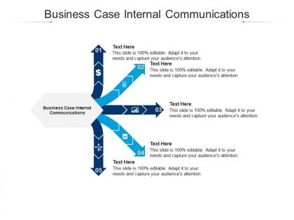 Business case internal communications ppt powerpoint presentation file aids cpb