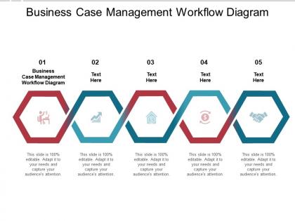 Business case management workflow diagram ppt powerpoint file cpb