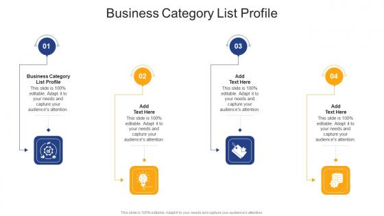 Business Category List Profile In Powerpoint And Google Slides Cpb