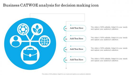 Business CATWOE Analysis For Decision Making Icon