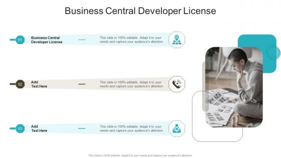 Business Central Developer License In Powerpoint And Google Slides Cpb