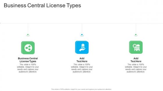 Business Central License Types In Powerpoint And Google Slides Cpb