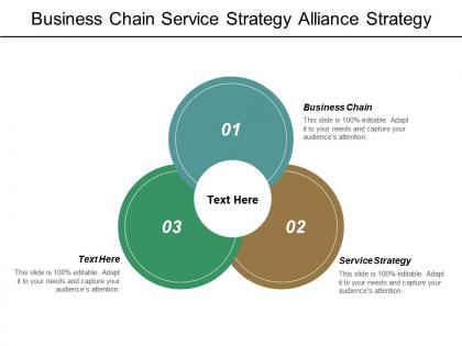 Business chain service strategy alliance strategy strategic goals cpb