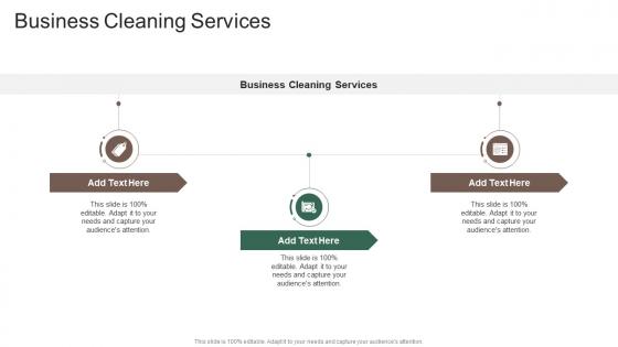 Business Cleaning Services In Powerpoint And Google Slides Cpb