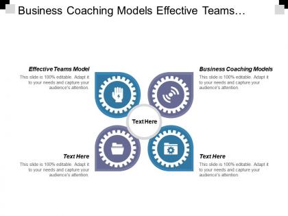 Business coaching models effective teams model project communication skills cpb