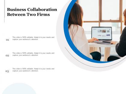 Business collaboration between two firms