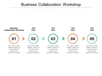 Business collaboration workshop ppt powerpoint presentation icon infographic template cpb