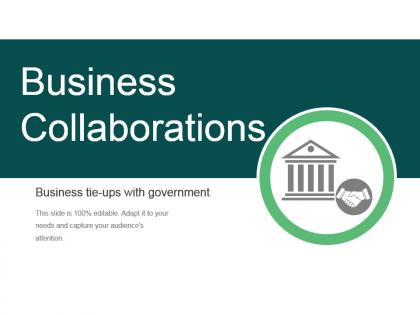 Business collaborations ppt example