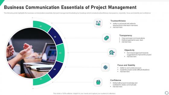 Business Communication Essentials Of Project Management