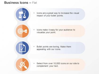 Business communication target selection beneficiary approved ppt icons graphics