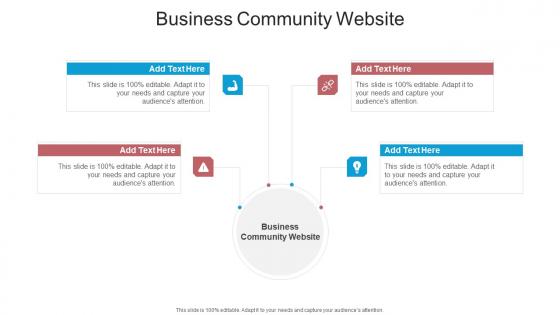 Business Community Website In Powerpoint And Google Slides Cpb