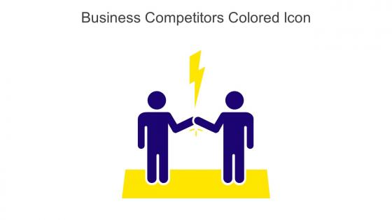 Business Competitors Colored Icon In Powerpoint Pptx Png And Editable Eps Format