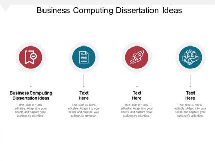 Business computing dissertation ideas ppt powerpoint presentation infographics model cpb