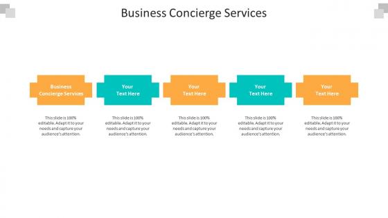 Business concierge services ppt powerpoint presentation infographic template show cpb