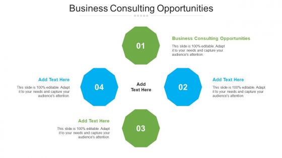 Business Consulting Opportunities Ppt Powerpoint Presentation Portfolio Slides Cpb