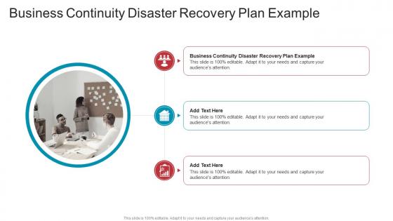 Business Continuity Disaster Recovery Plan Example In Powerpoint And Google Slides Cpb