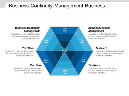 Business continuity management business process management organization structure cpb